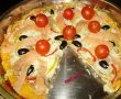 Pizza cu somon afumat-7