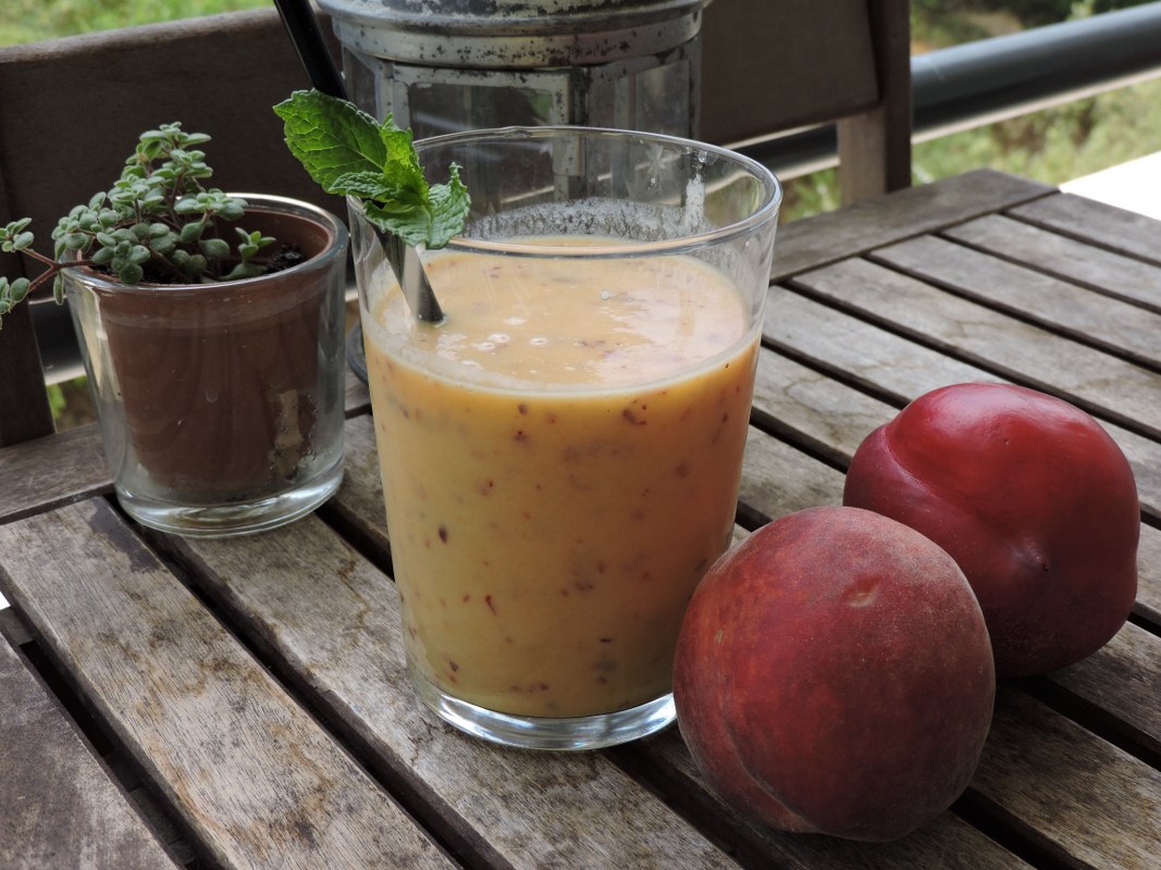 Smoothie de piersici