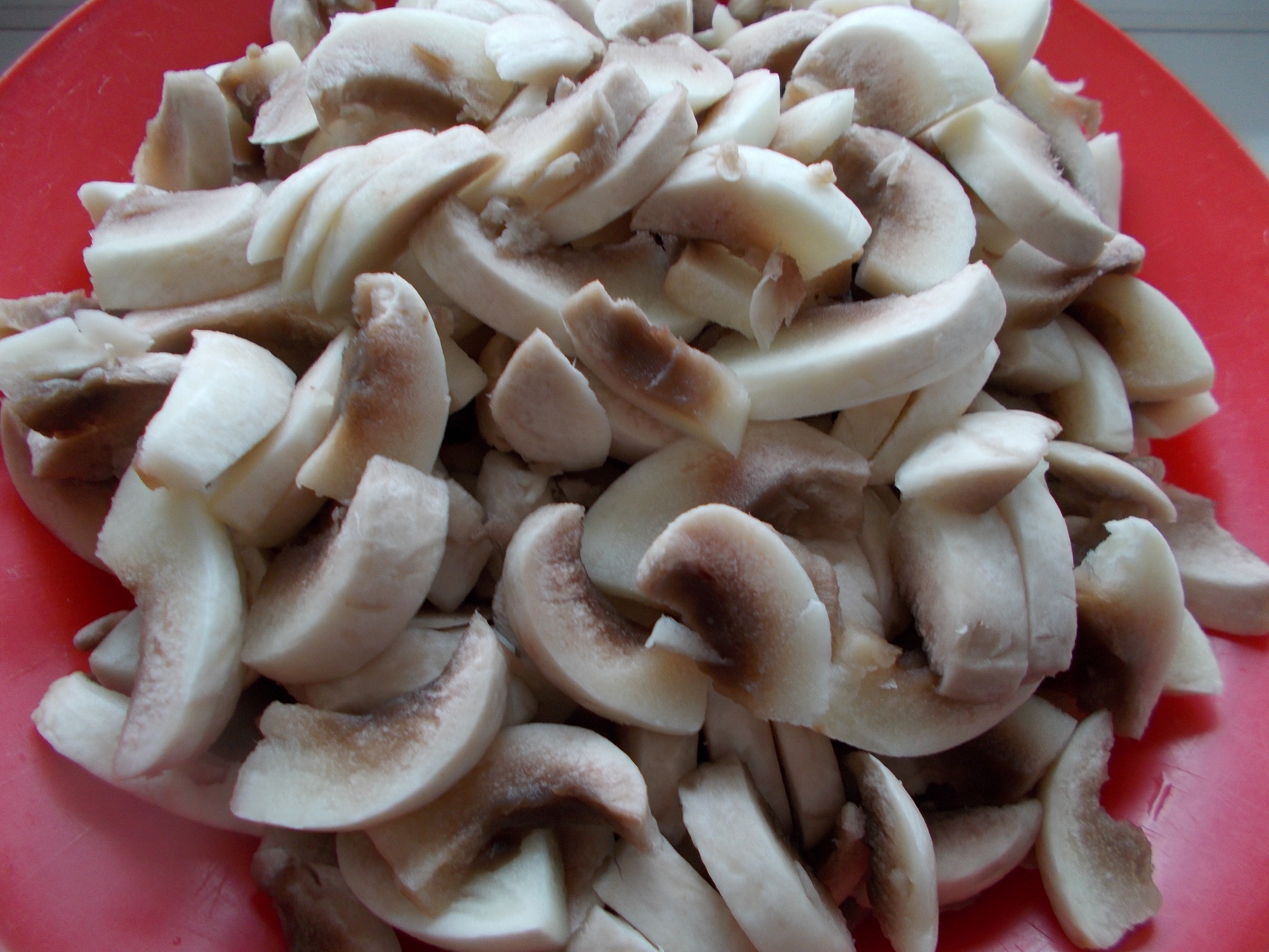 Ciulama de champignons cu mamaliguta