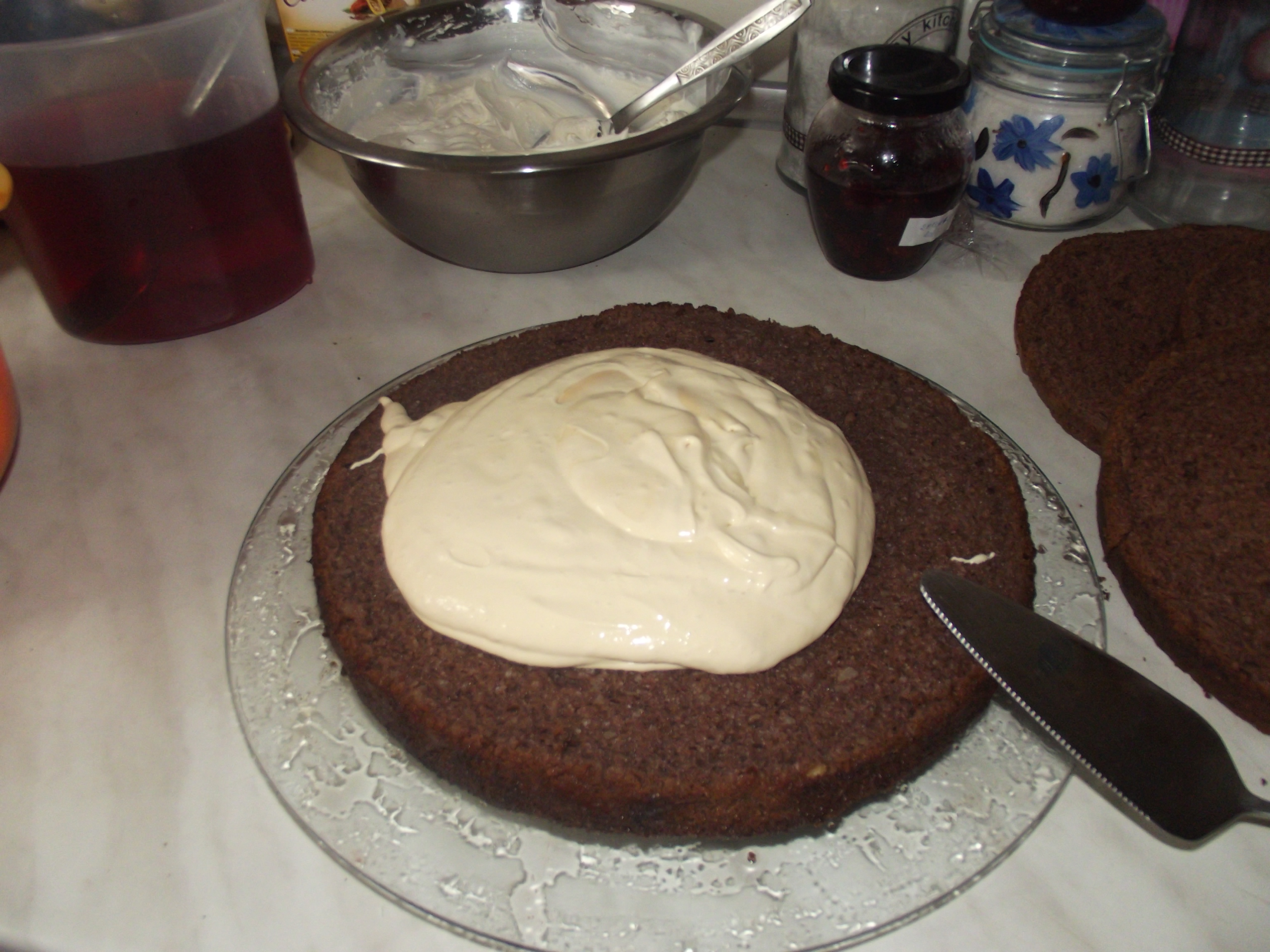 Desert tort cu zmeura si caramel