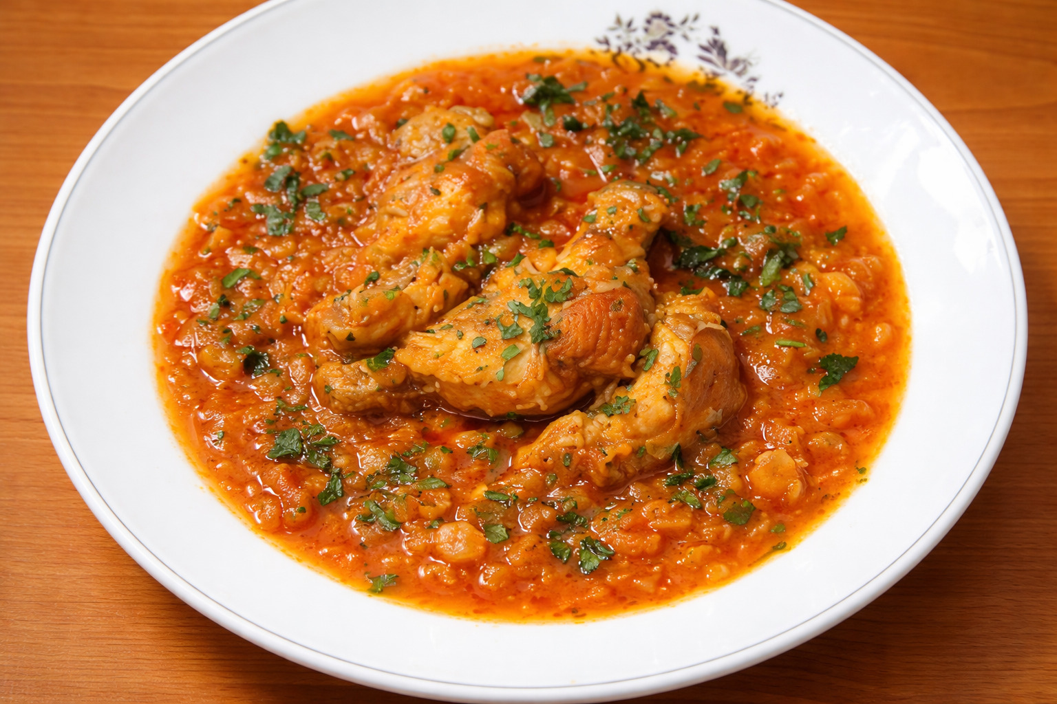 Tocanita de ceapa cu pui