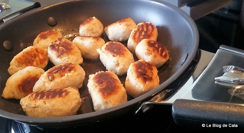 Piureu de telina cu gnudi din branza gorgonzola
