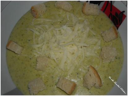 Supa crema de brocolli