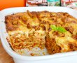 Lasagna cu foi proaspete de casa, pui si galbiori-12