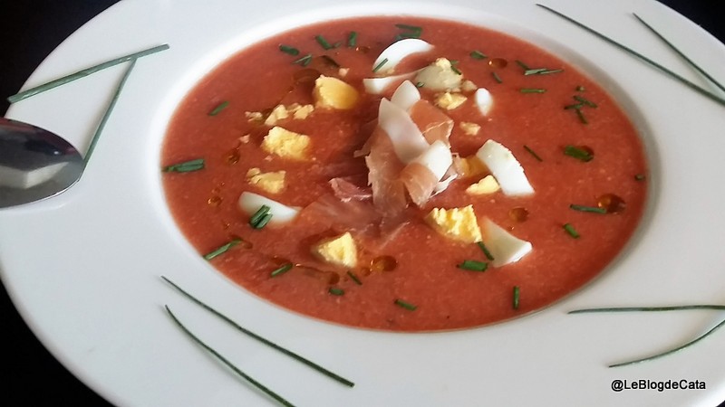 Supa rece de rosii  - Salmorejo (Andaluzia)