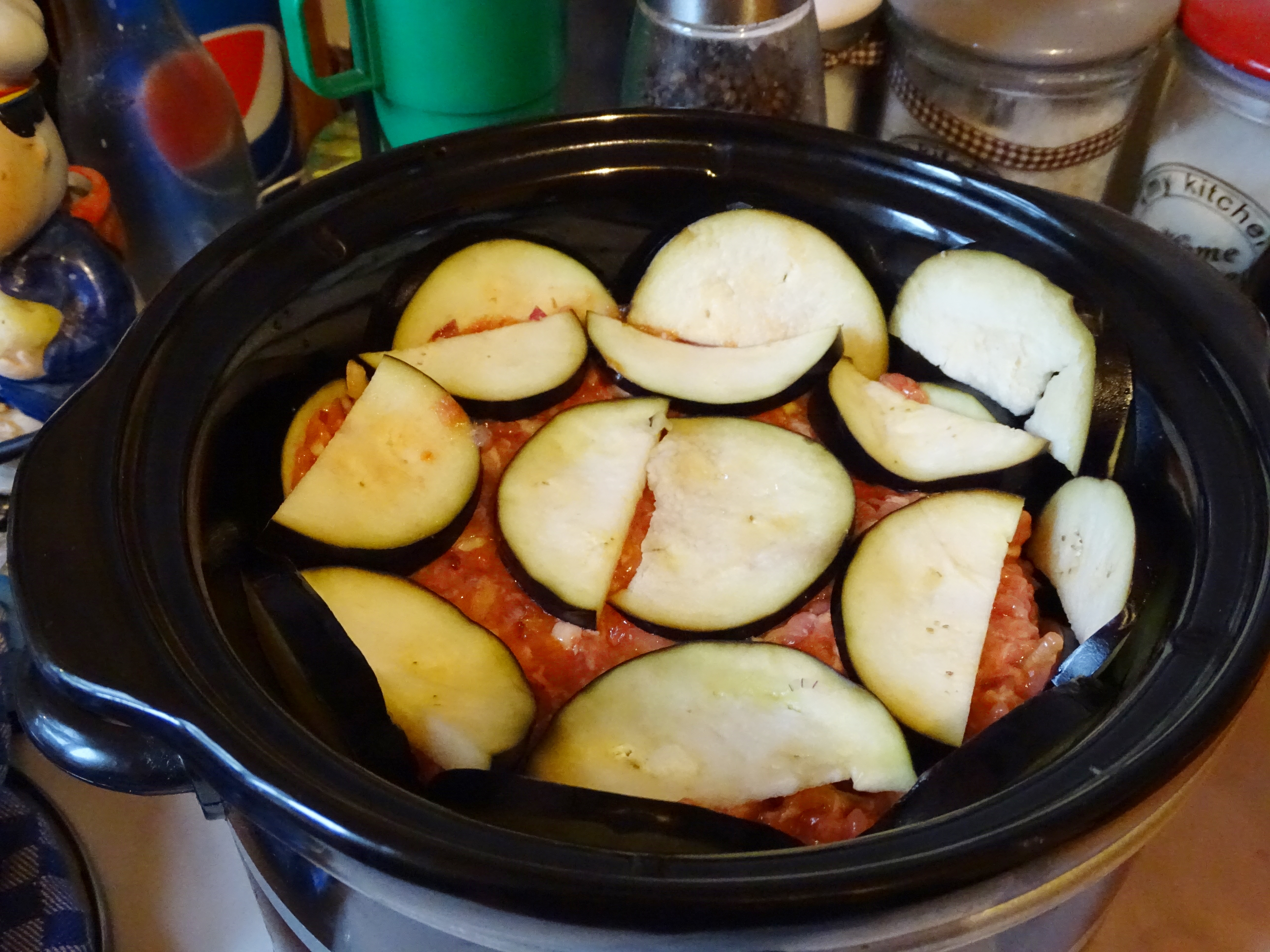 Musaca de vinete la slowcooker Crock-Pot