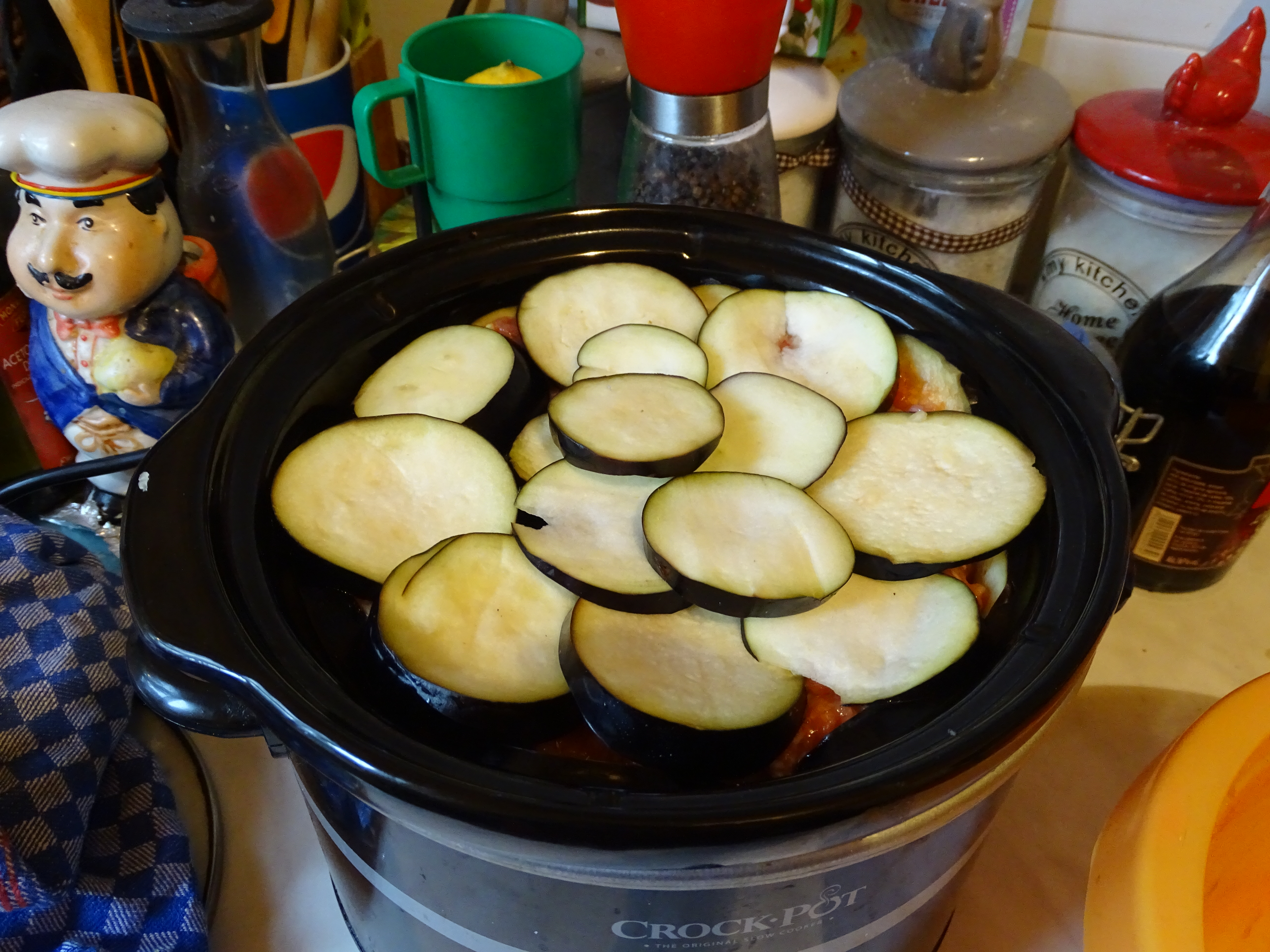 Musaca de vinete la slowcooker Crock-Pot