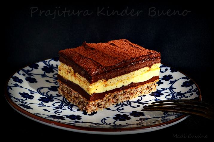 Desert prajitura Kinder Bueno