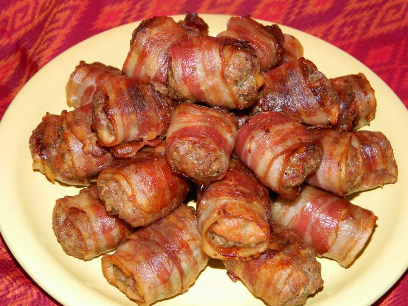 Chiftele in bacon