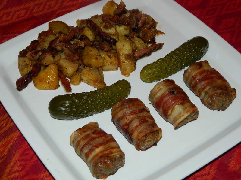 Chiftele in bacon