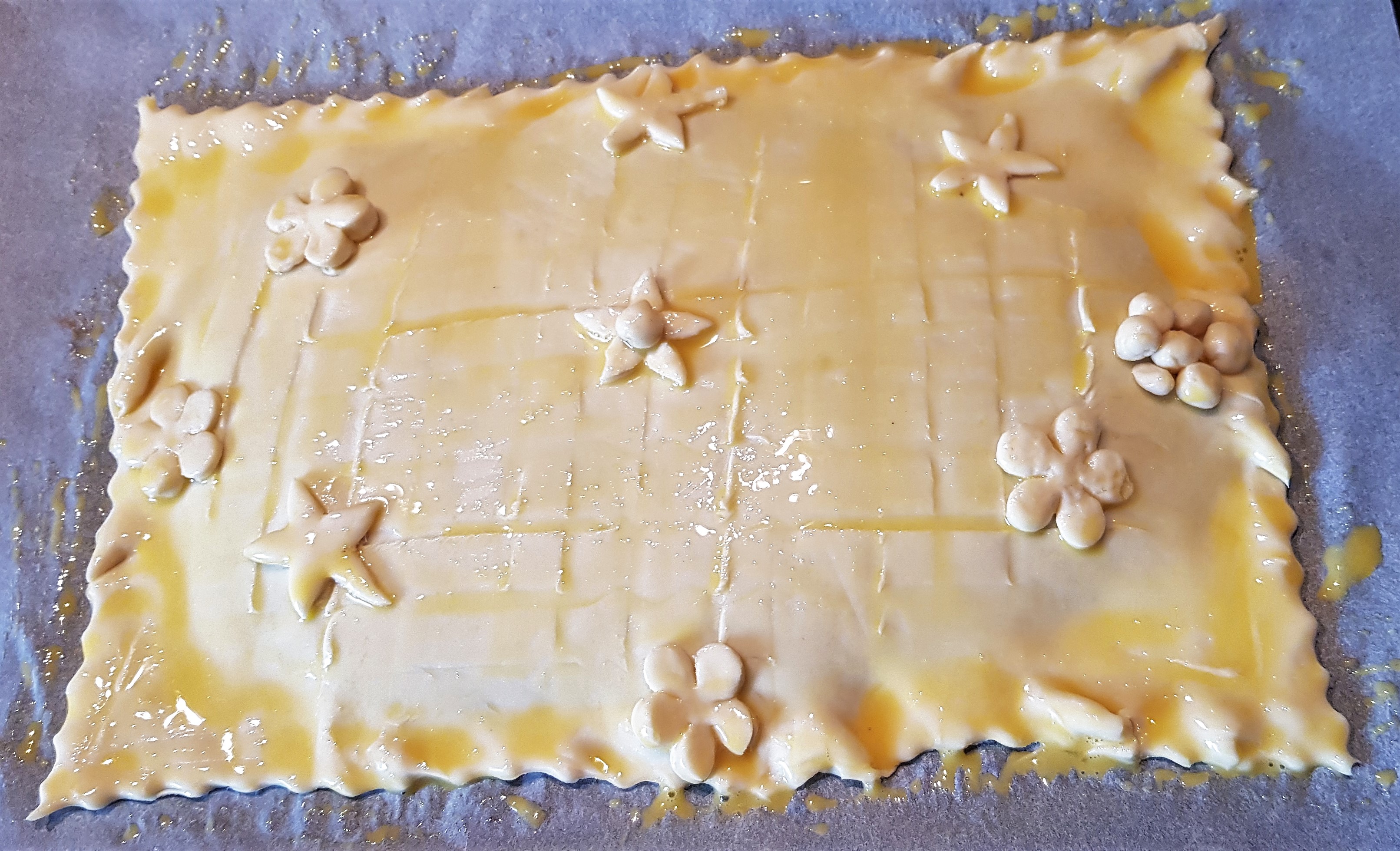 Desert placinta cu ciocolata / Galette des rois