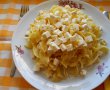 Tagliatelle la tigaie, cu unt si telemea-10