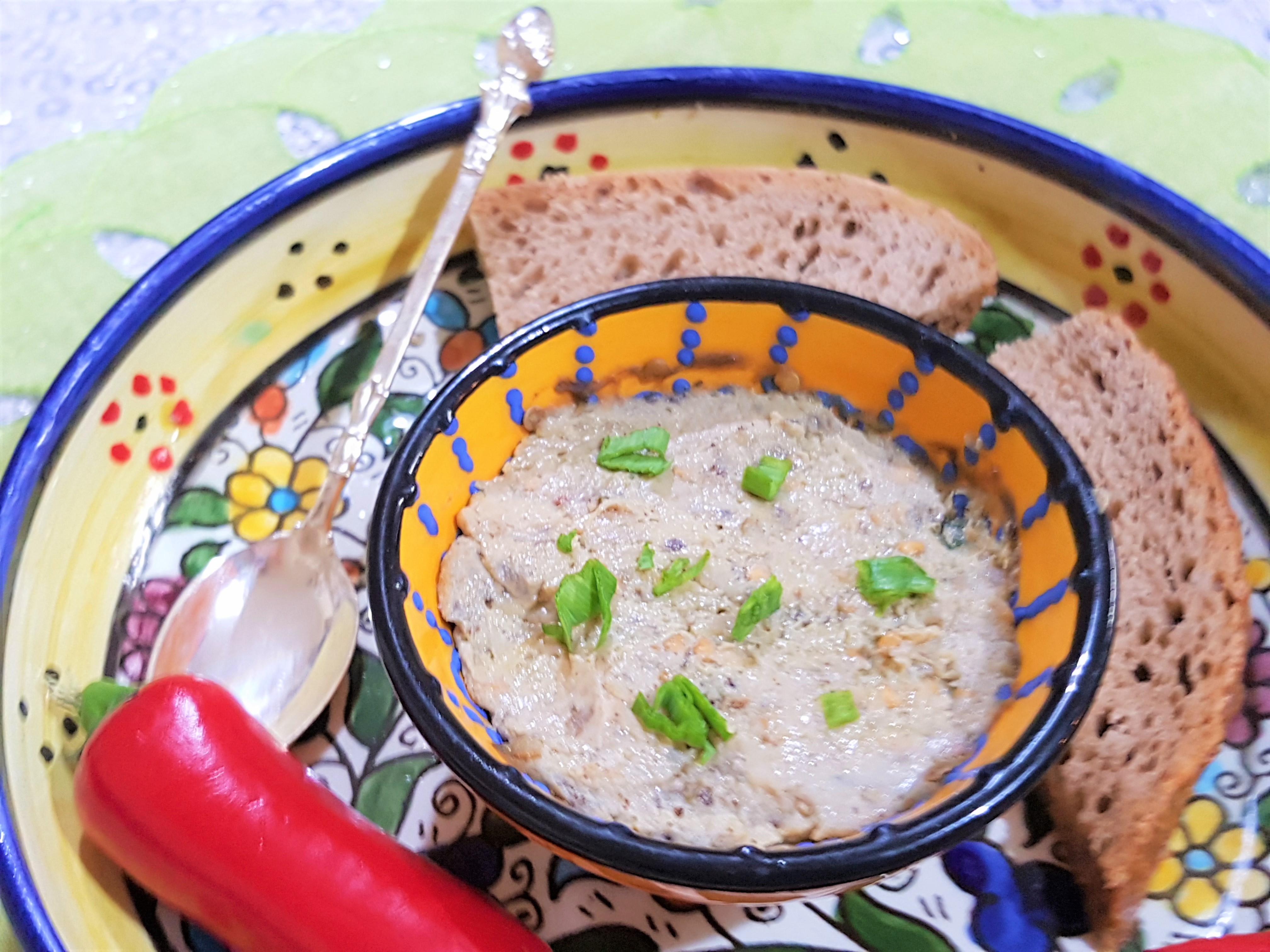 Salata de vinete cu pesto