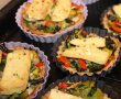 Mini tarte cu verdeturi de primavara, ciuperci si tofu-5