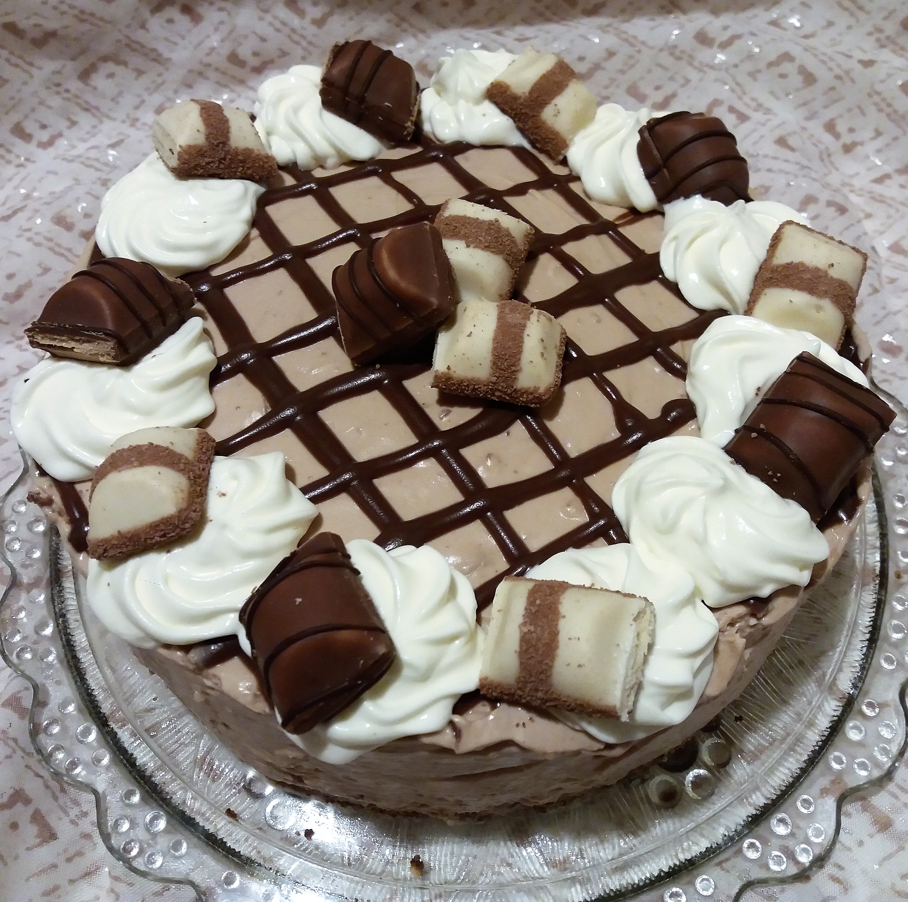 Desert cheesecake Kinder Bueno