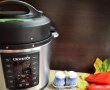 Tocana de ardei copti cu galuste bavareze, la Multicooker Crock Pot Express cu gatire sub presiune-7