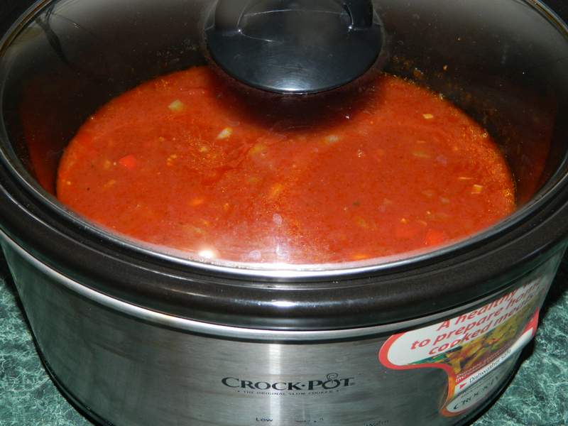 Ostropel de pui la slow cooker Crock-Pot