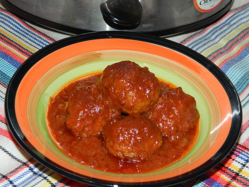Chiftele marinate la slow cooker Crock-Pot