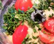 Salata de vinete cu praz, rosii si tahini-10