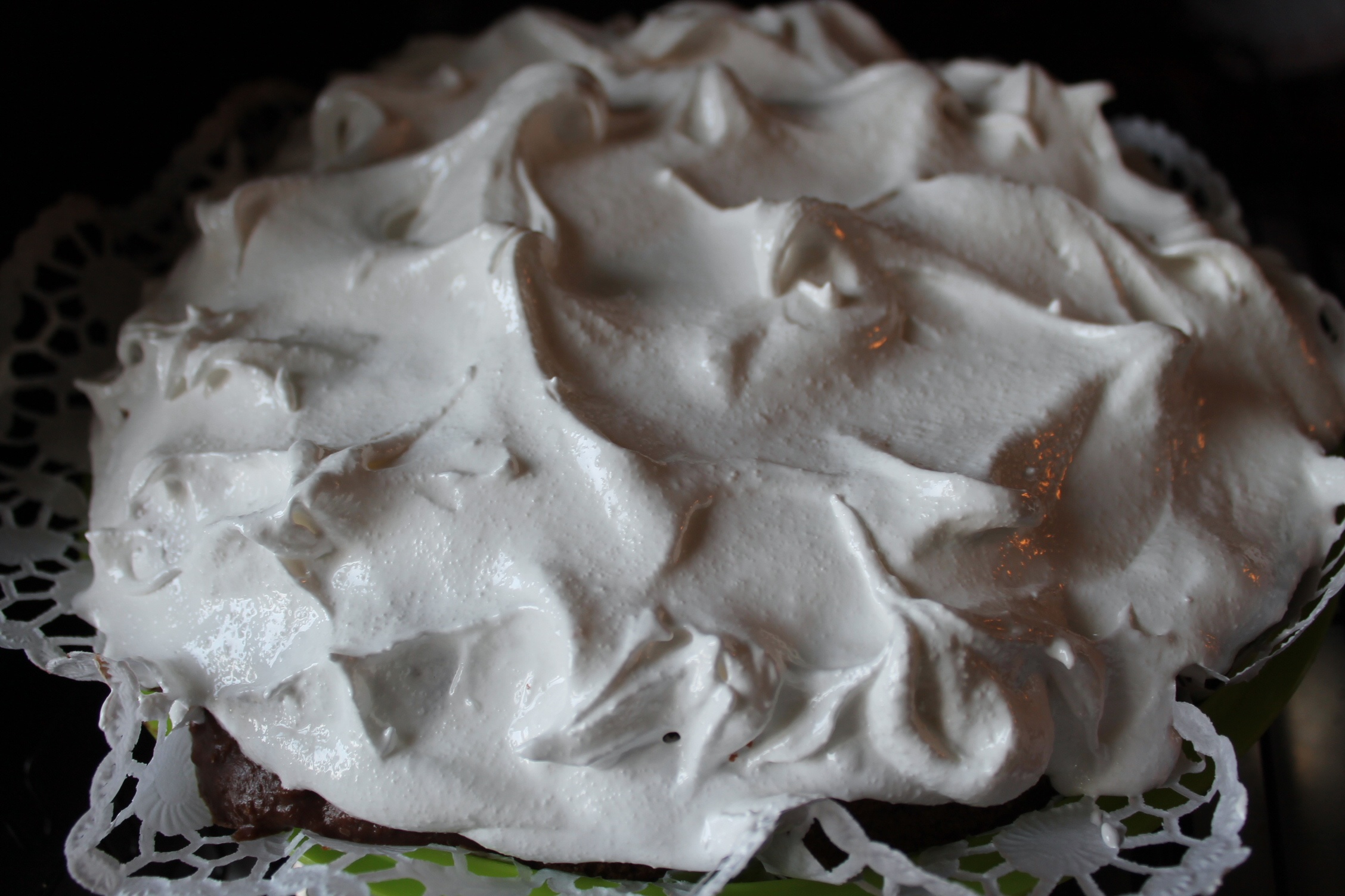 Desert tort de zapada, cu nuca si crema de cafea