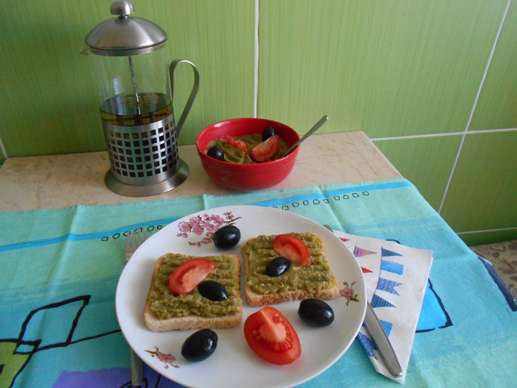 Pasta de fasole verde