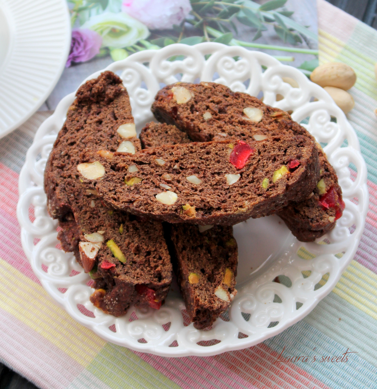 Desert biscotti cu fructe uscate