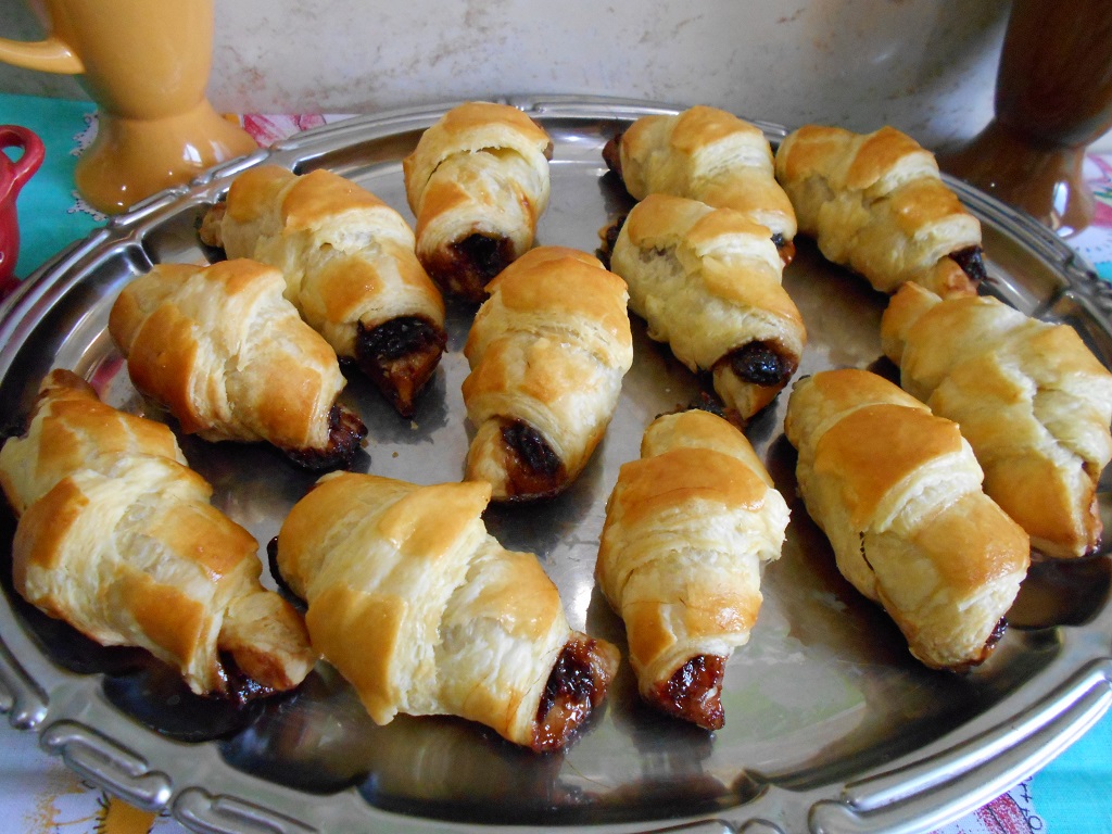 Desert mini croissante cu gem