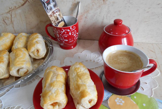 Desert strudel cu dovleac si stafide