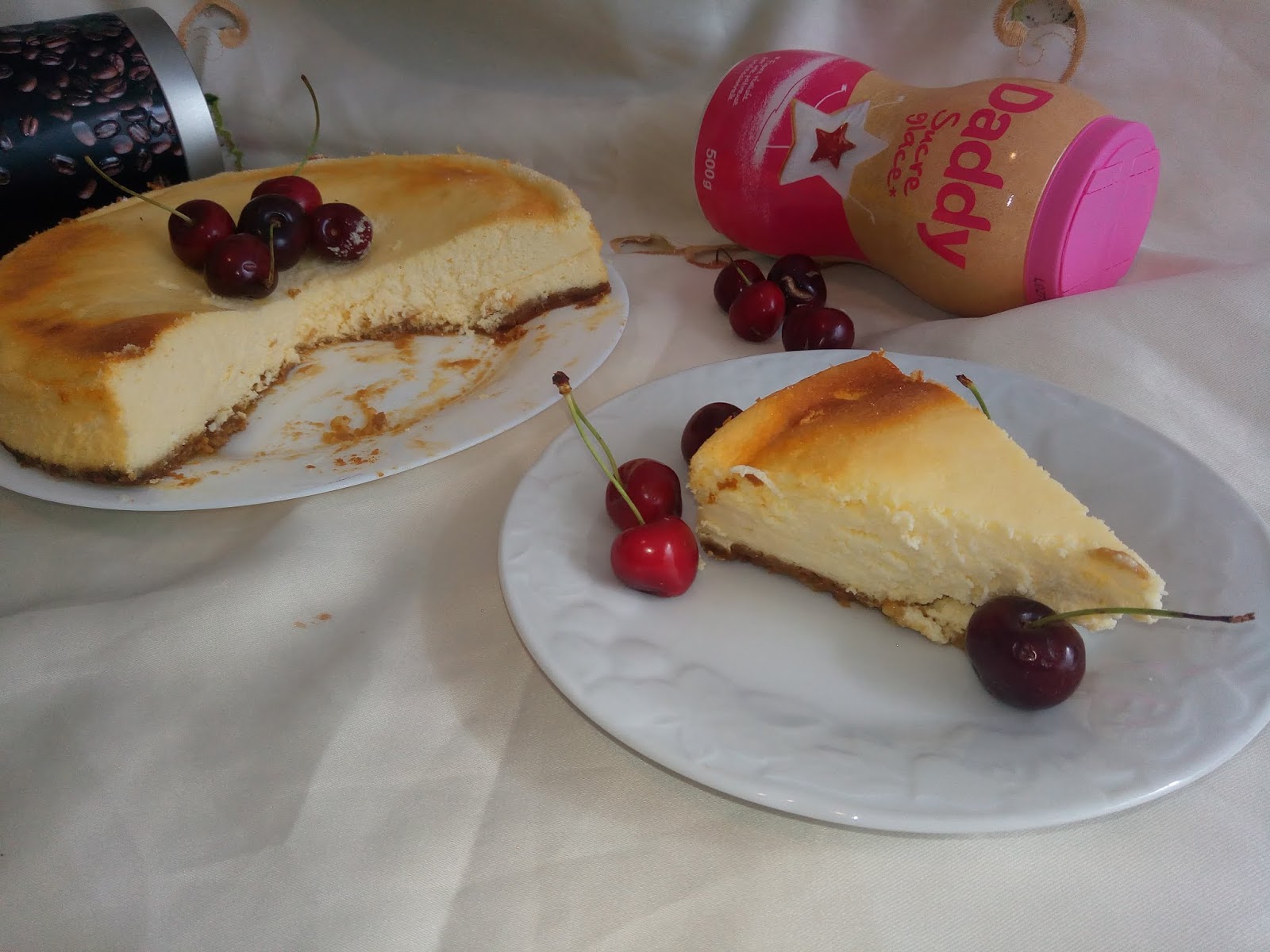 Desert cheesecake cu aroma de vanilie