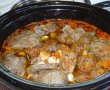 Friptura de vita cu sos tomat la slow cooker Crock-Pot-12