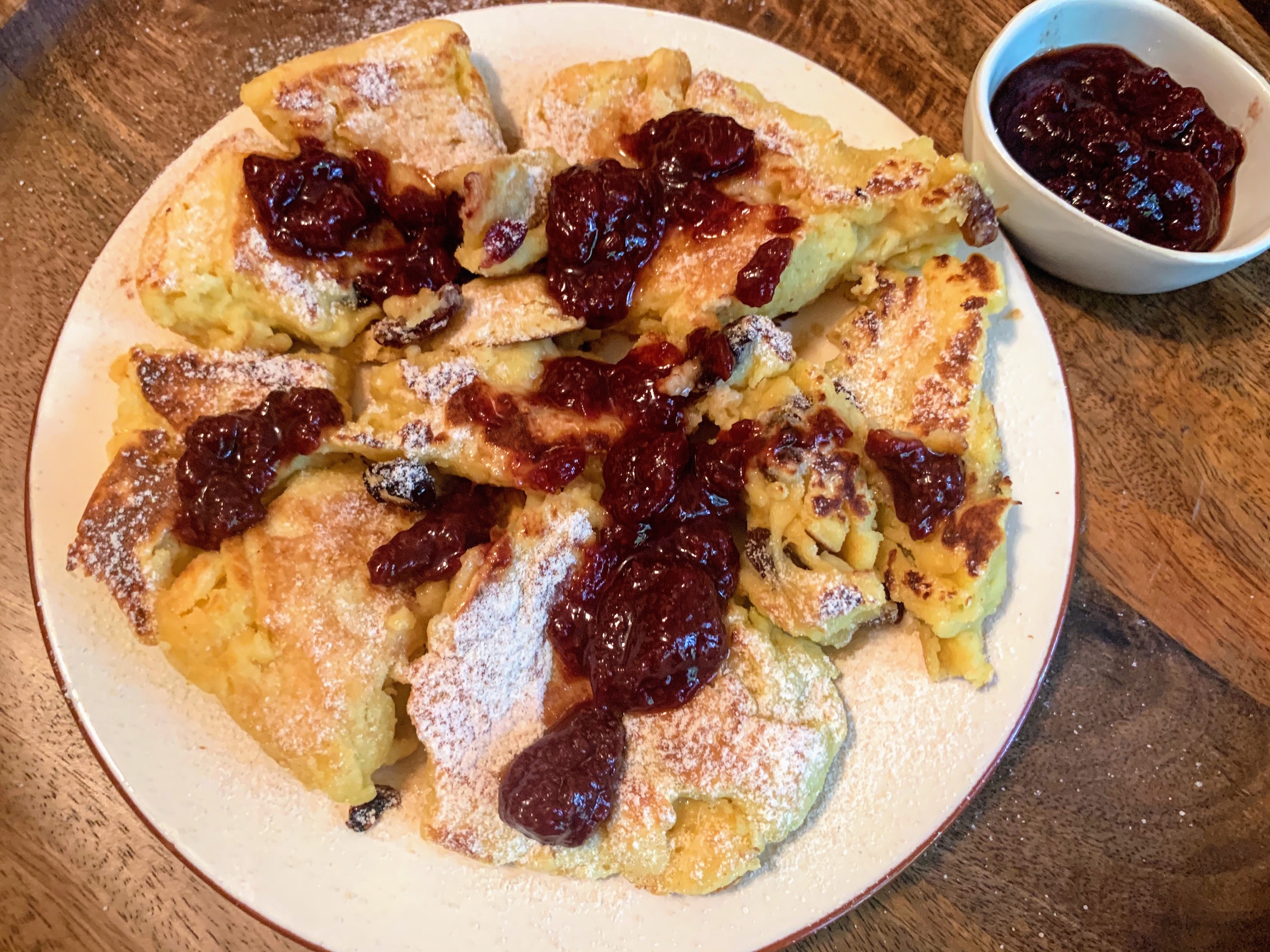 Desert Kaiserschmarrn sau clatite rupte