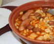 Cassoulet cu fasole, carnati si carne de pui-3