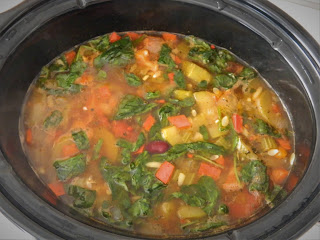 Supa minestrone la slow cooker Crock Pot