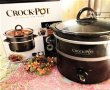 Ciorba de gaina cu mazare, tarhon si iaurt la slow cooker Crock Pot-1