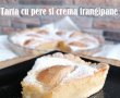 Desert tarta cu pere si crema frangipane-7