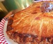 Desert placinta cu migdale, mere si crema de castane / Galette des rois-7