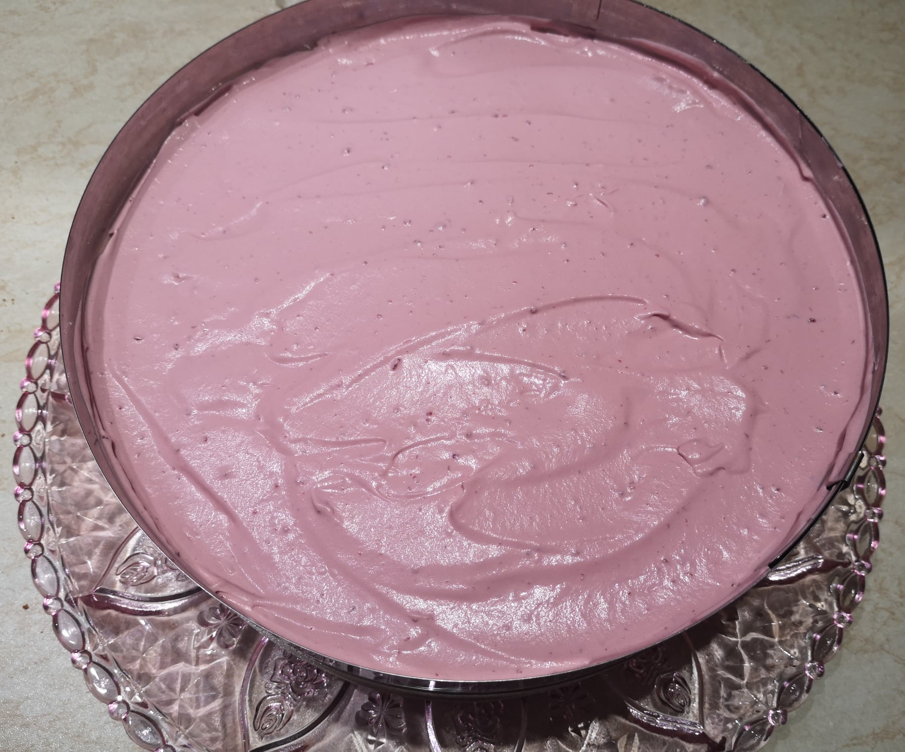 Desert tort cu crema de portocale si zmeura