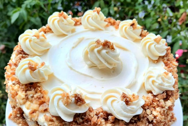 Desert Carrot cake (tort morcovi)