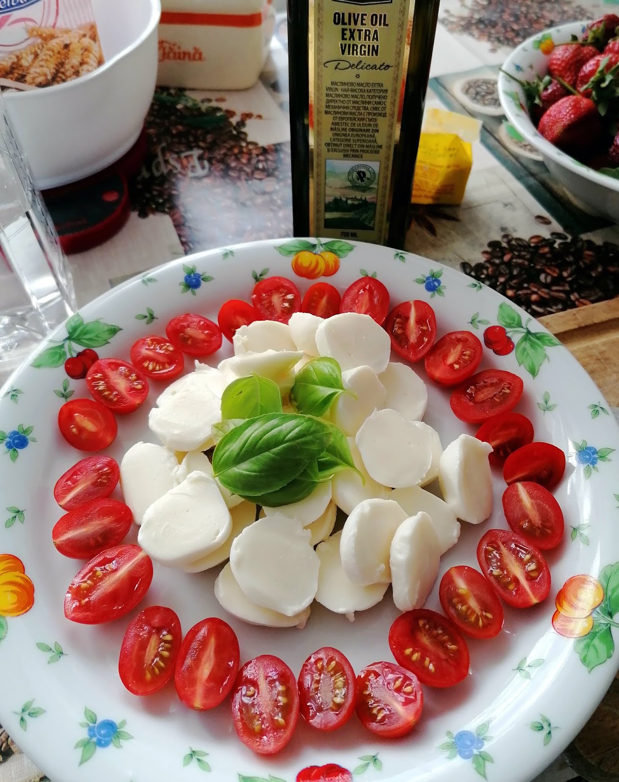 Focaccia caprese