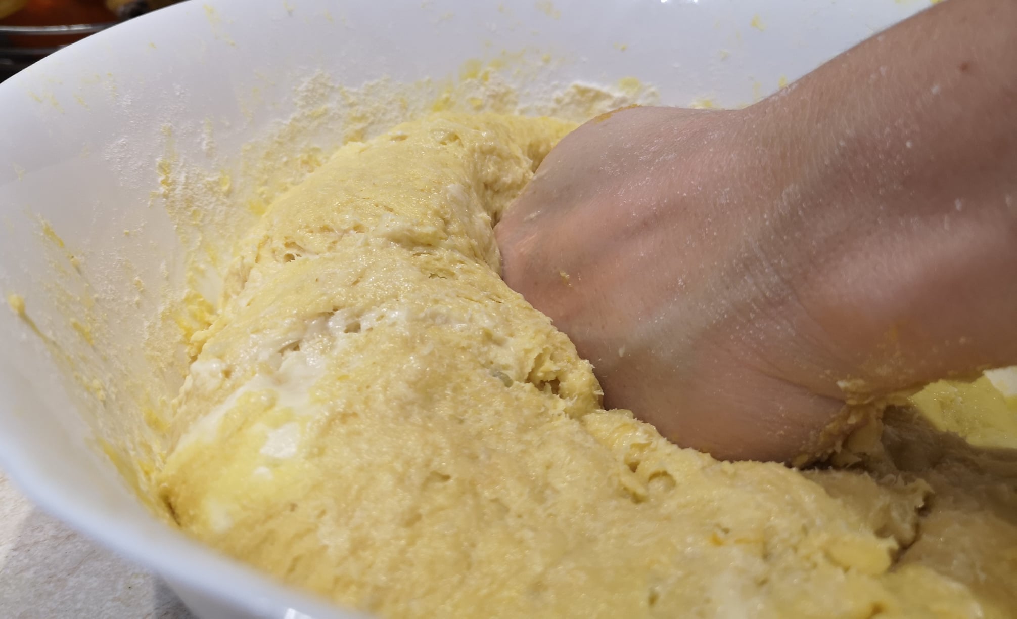 Desert gogosi cu aluat de cartofi