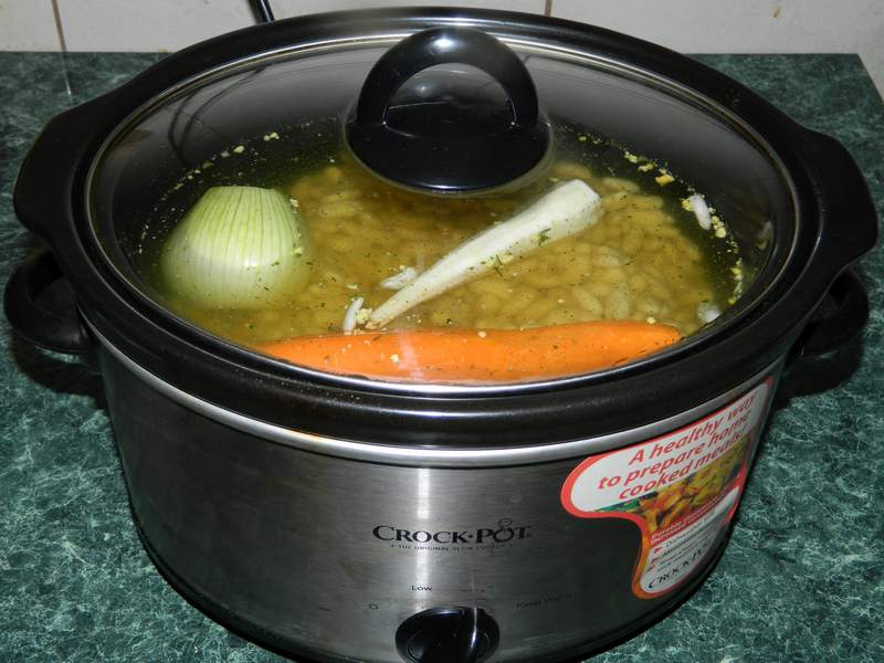 Fasole batuta la slow cooker Crock-Pot