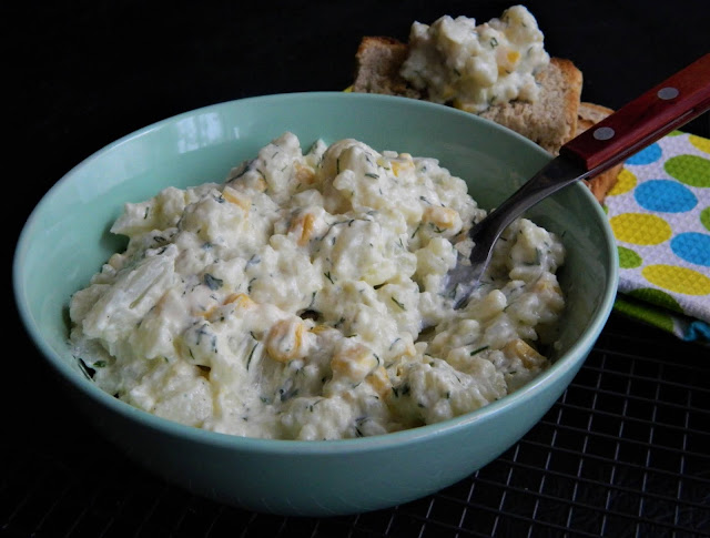 Salata de conopida cu porumb