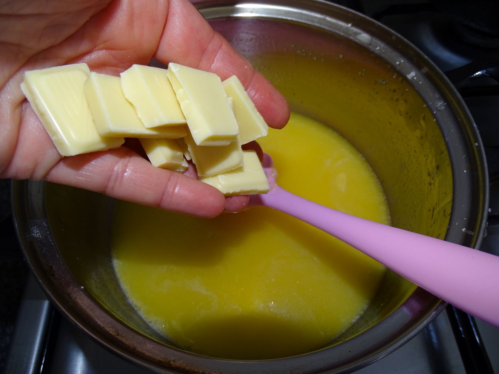 Desert foi de napolitana cu crema de cocos