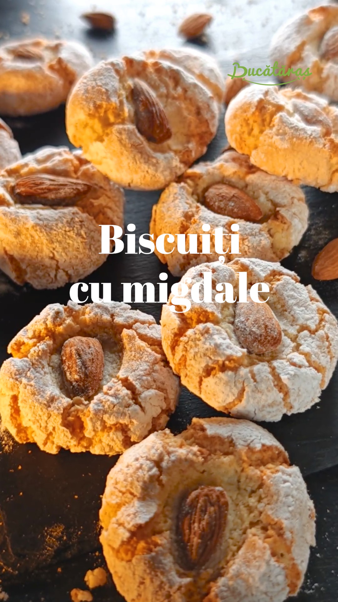 Biscuiți cu migdale - Crocanți și delicioși