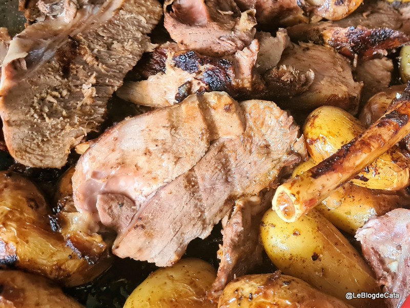 Pulpa de miel confiata 3 ore cu unt de usturoi