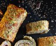 Ruladă de dovlecei cu cremă de brânză și șuncă - Aperitivul gustos de vară-1