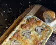Ciuperci gratinate, cu spanac și cremă de brânză la cuptor - Un preparat sățios și savuros-3