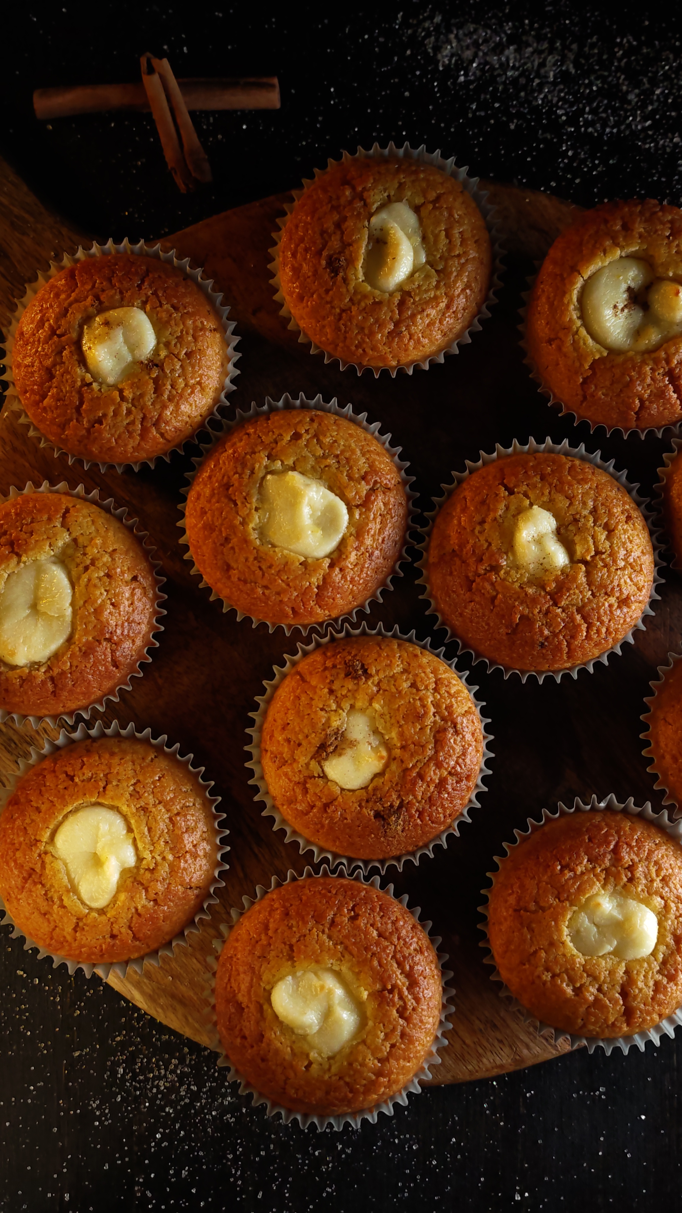 Brioșe cu dovleac și cremă de brânză - Pufoase, fragede și aromate