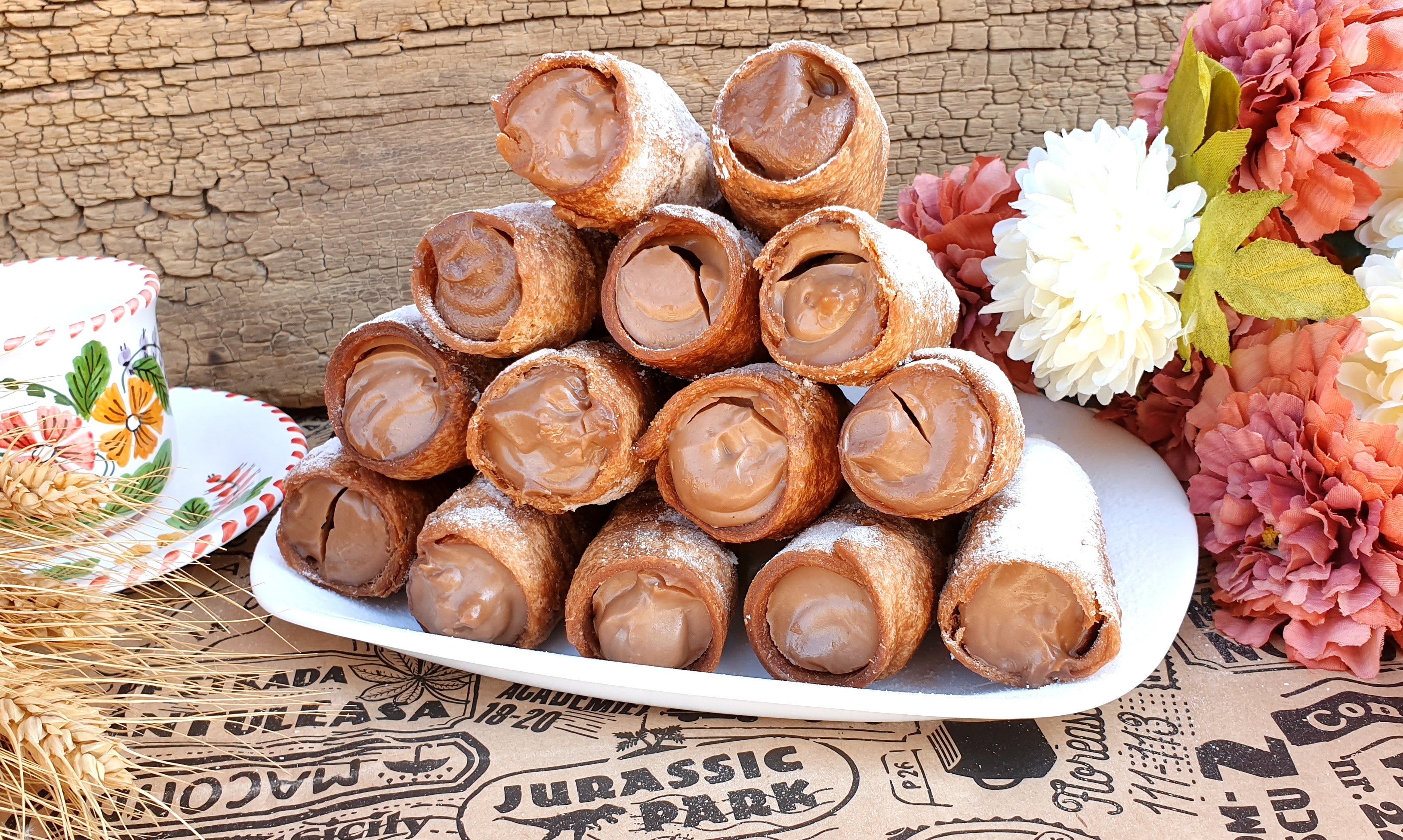 Rulouri cu cacao - Reteta delicioasa de casa