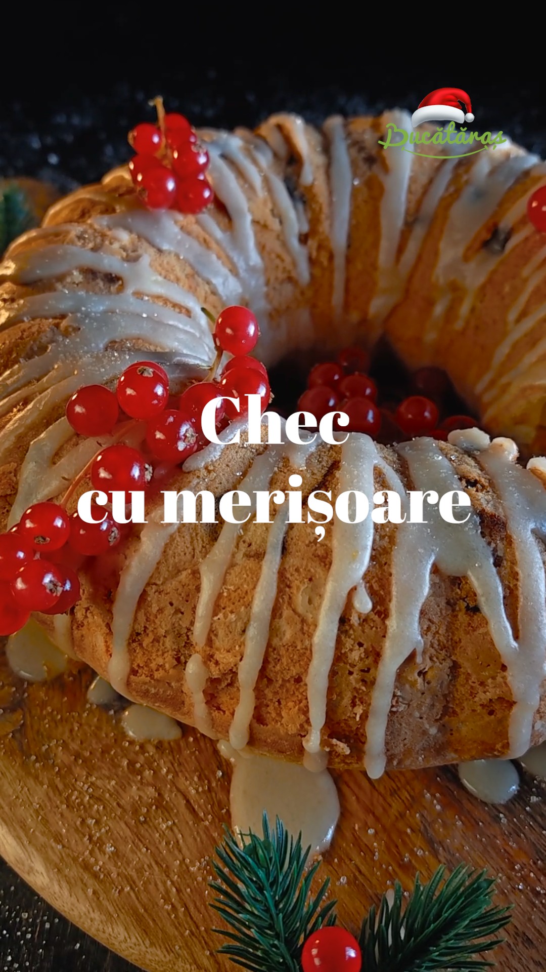 Chec cu merișoare - Rețeta simplă și delicioasă